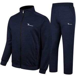 Navy blue track suit